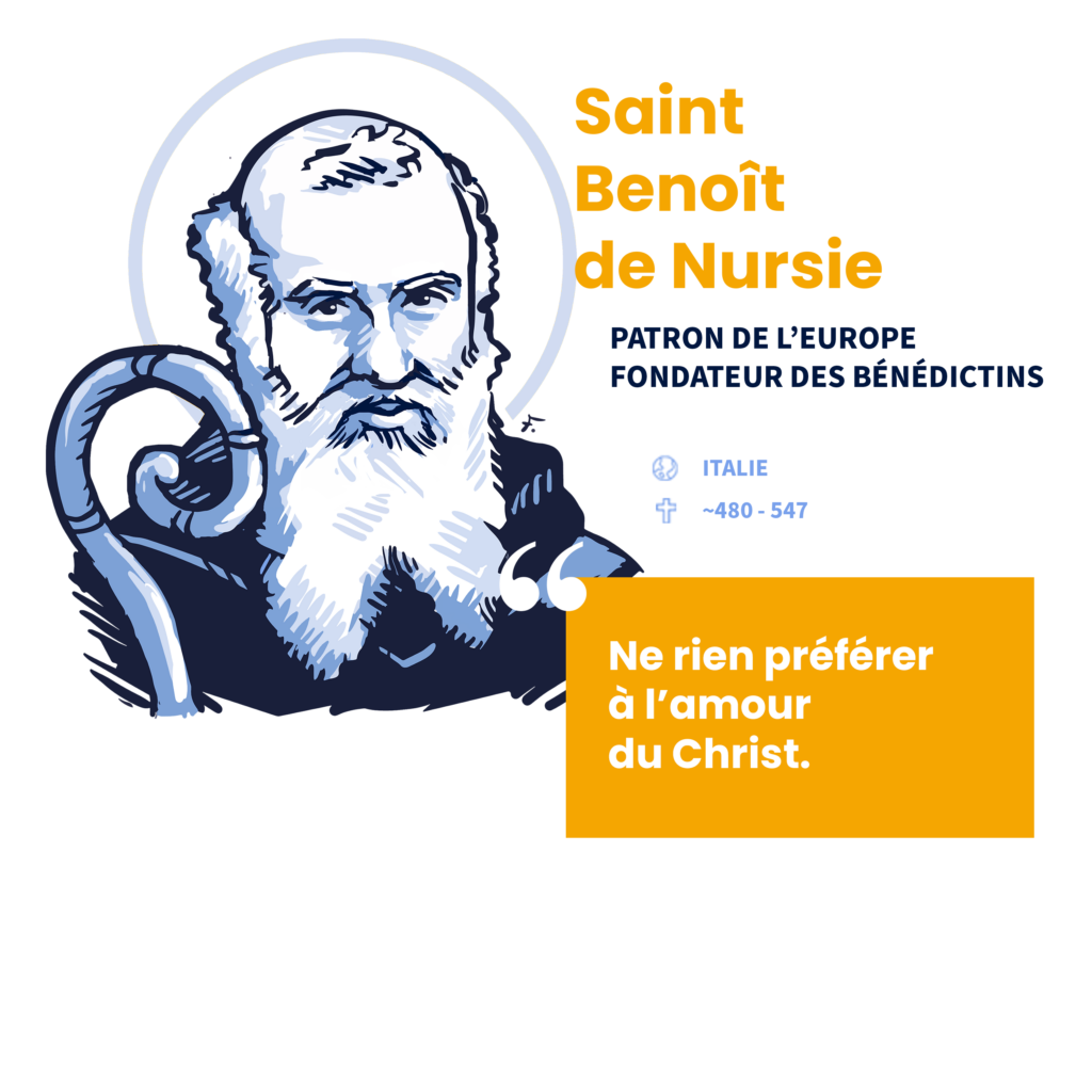Saint Benoît de Nursie